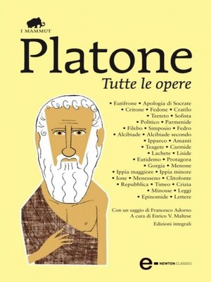 cover image of Tutte le opere